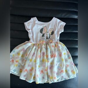 Disney Minnie Mouse Dress - Pink and Multicolor